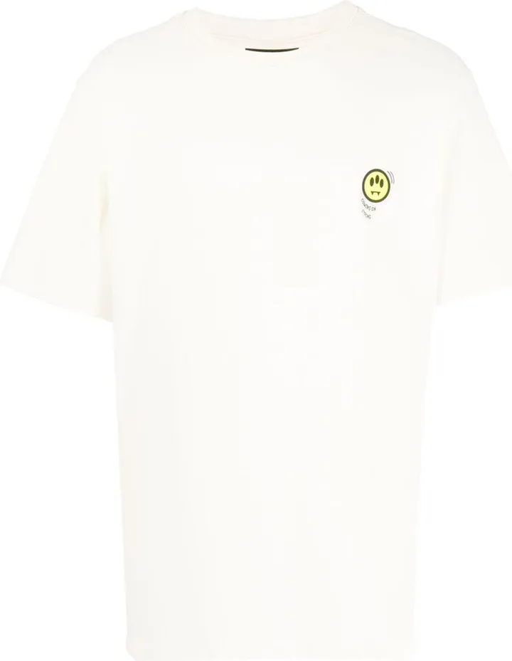 logo-print detail T-shirt