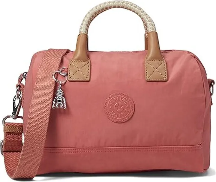 Kipling Abia Crossbody Bag (Vintage Pink) Handbags