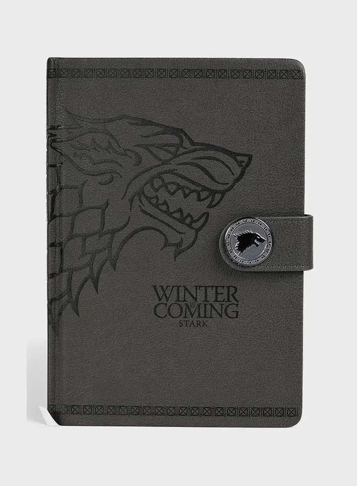 Games Of Thrones Stark Notebook
