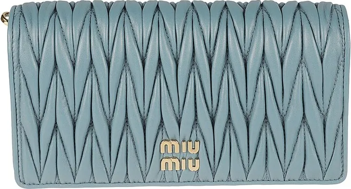 Matelassé Flap Shoulder Bag