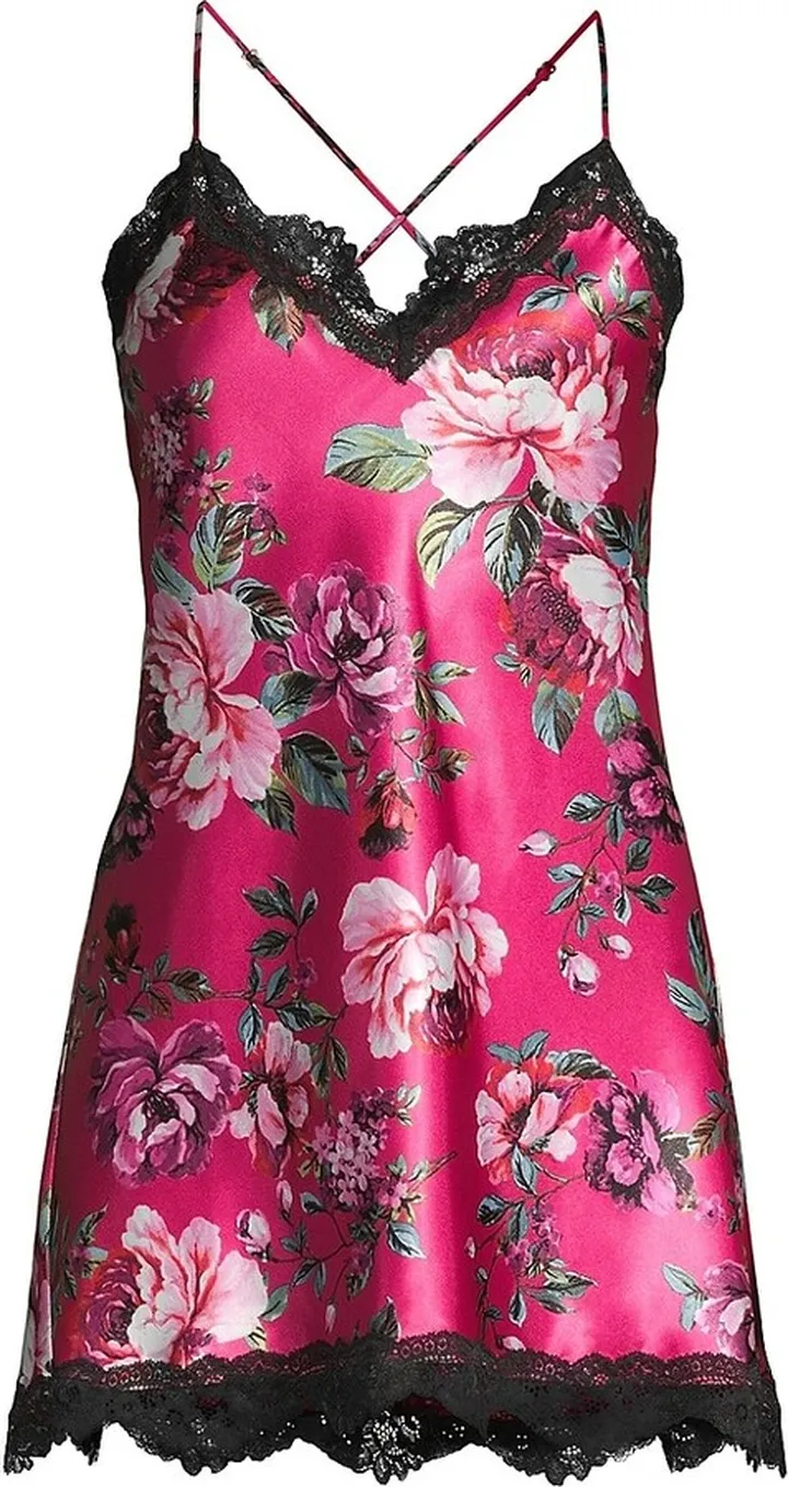 Felicity Satin & Lace Chemise