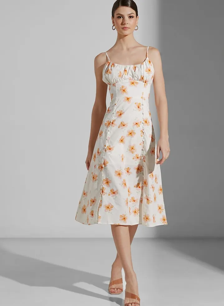 Floral Print Dress