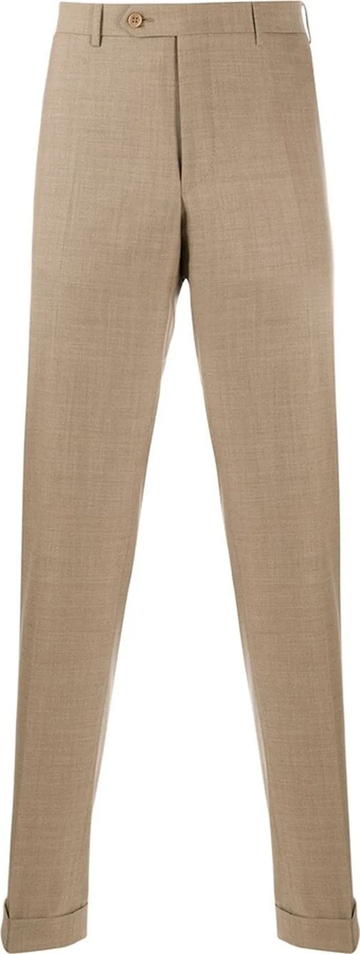 Straight-Fit Tailored Trousers