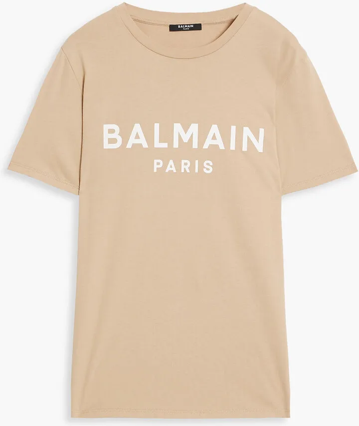 Printed cotton-jersey T-shirt