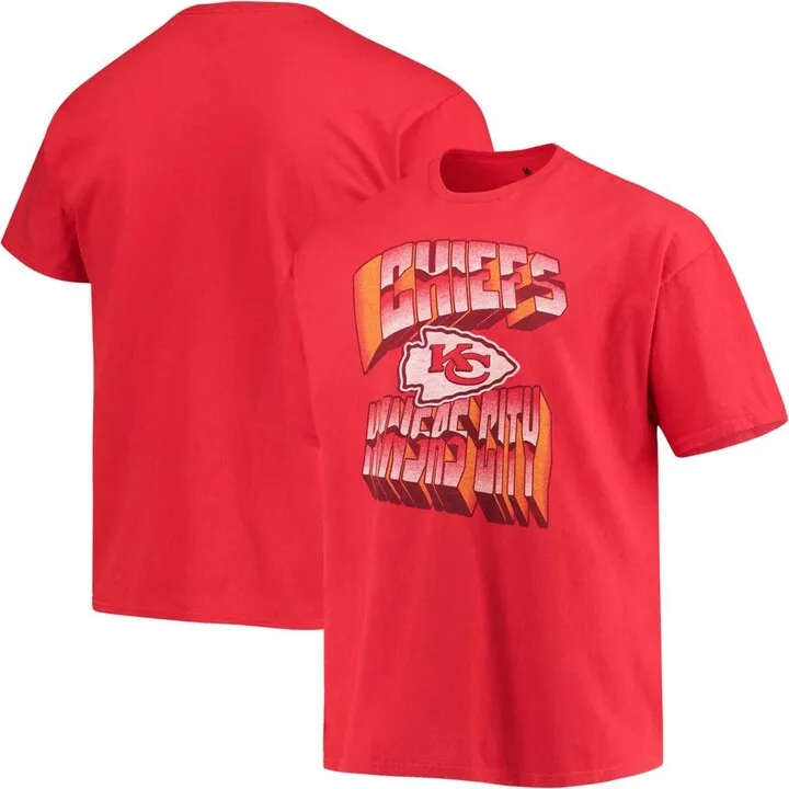 Men's Red Kansas City Chiefs Local T-shirt