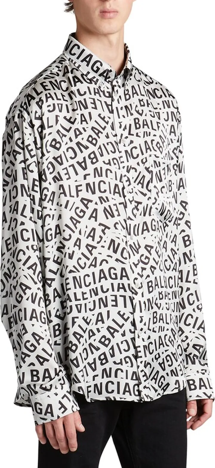 Men's Logo-Strips Sport Shirt