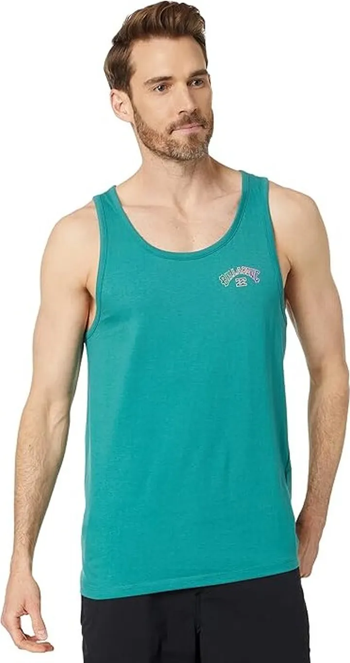 Billabong Arch Fill Tank (Teal) Men's Clothing