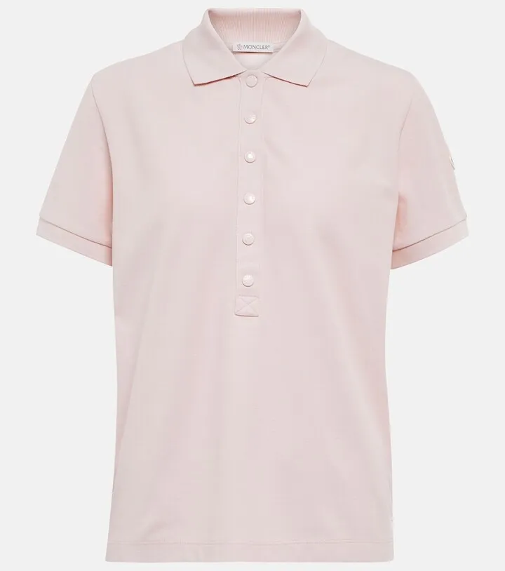 Cotton pique polo shirt