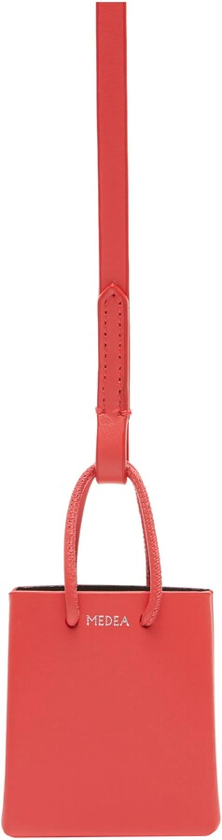Mini Long Neck Strap Leather Bag