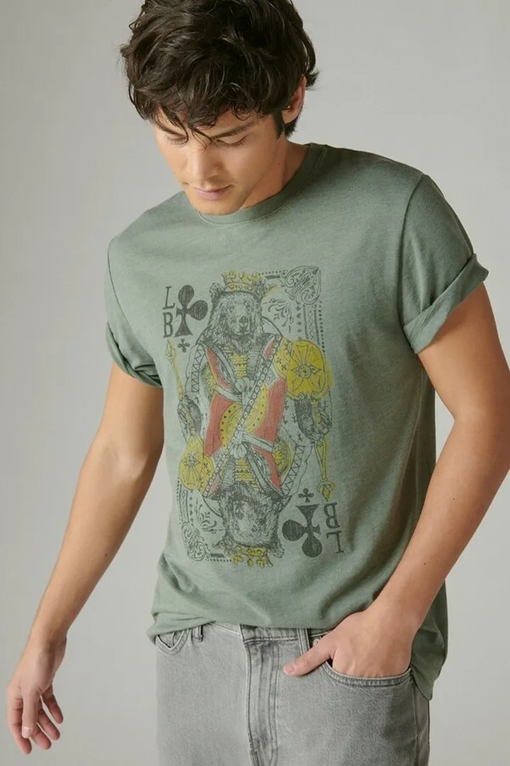 Bear King Card Tee