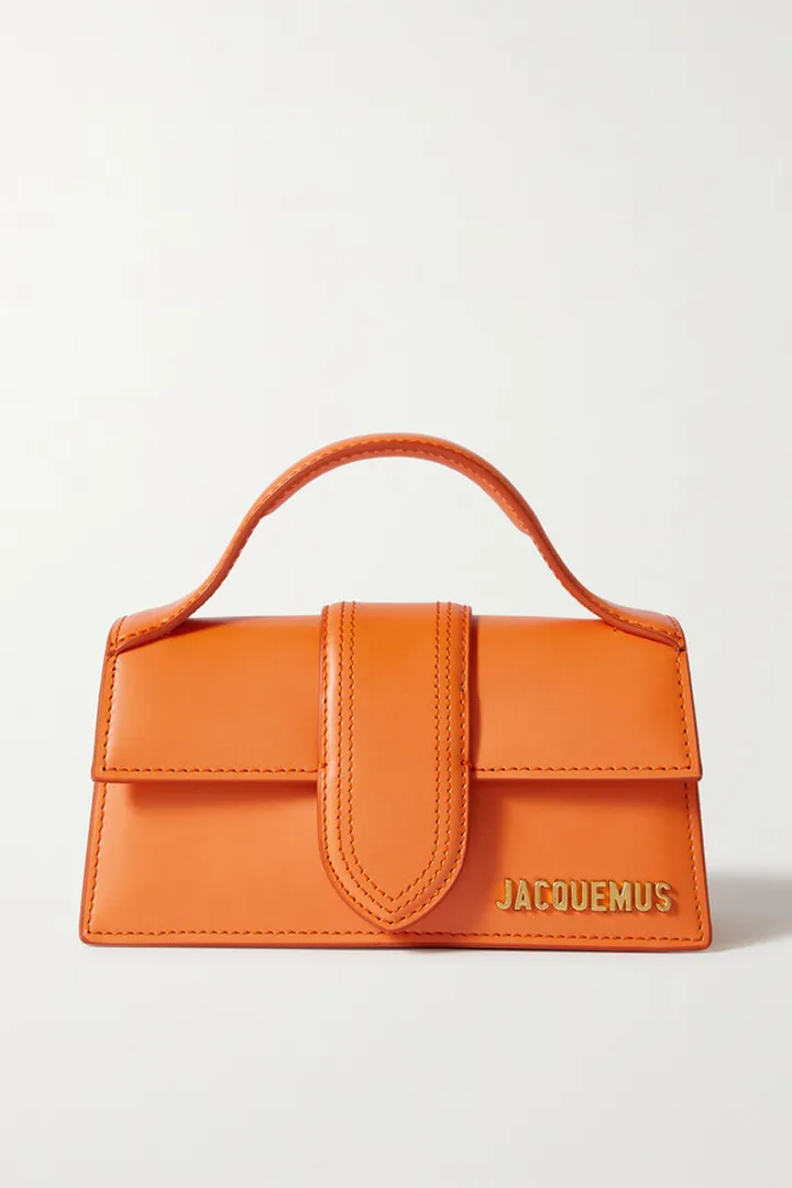 Jacquemus - Le Bambino Leather Tote - Orange