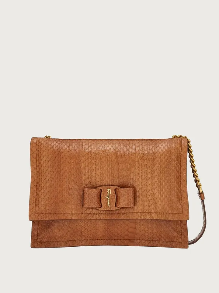 Ferragamo Women Viva Bow bag (S) Brown
