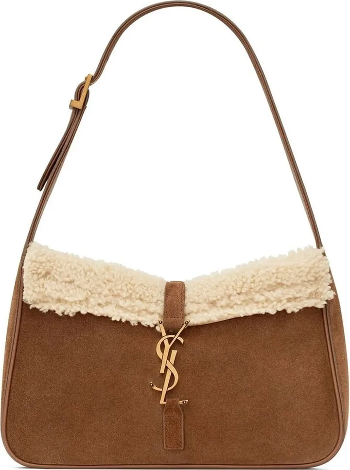 Logo-Plaque Shoulder Bag