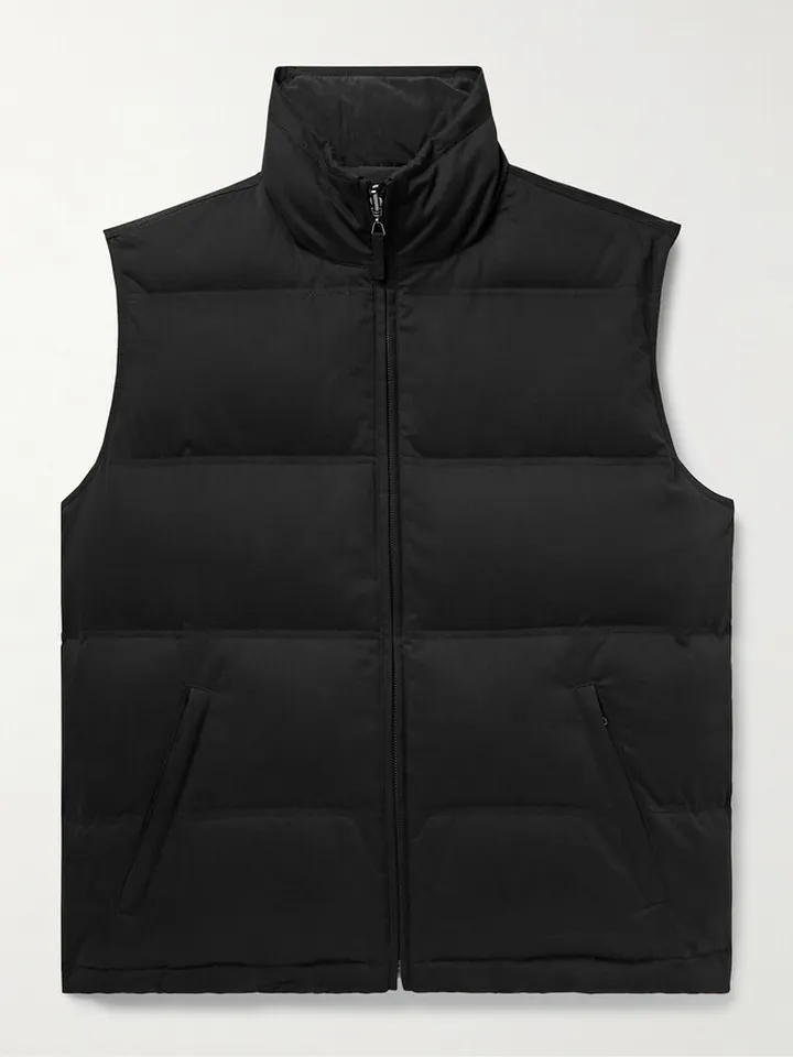 Gettler Quilted Cotton-Blend Twill Gilet