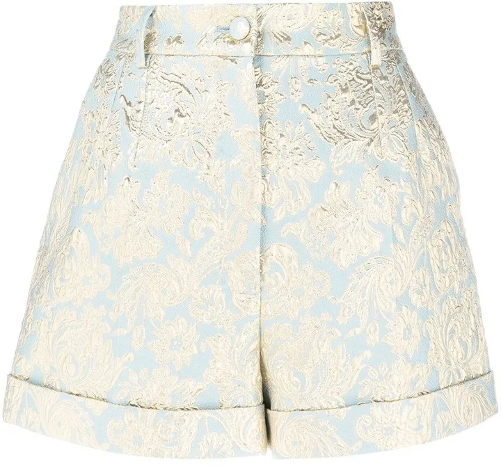 Jacquard-Woven Shorts