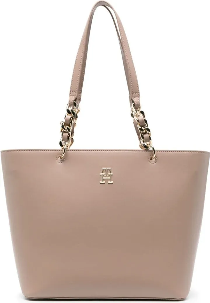 Chain-Strap Tote Bag