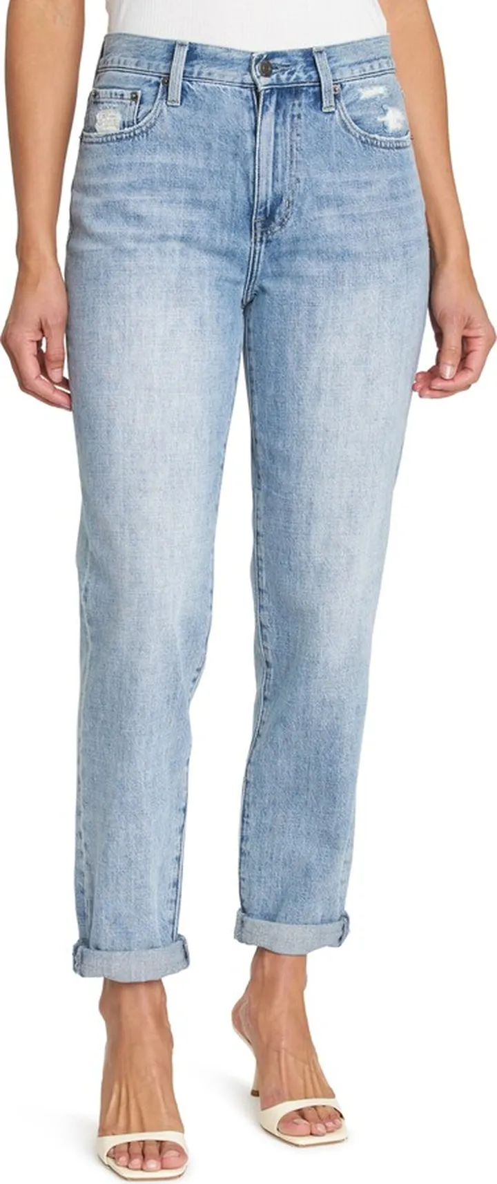 Presley High Waist Boyfriend Jeans