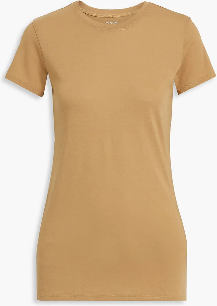 Pima cotton and modal-blend jersey T-shirt