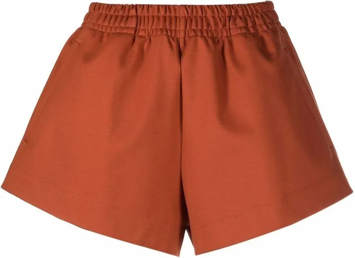 Wide-Leg Organic Cotton Shorts