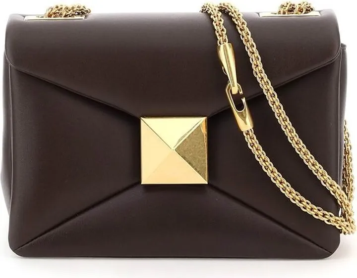 Valentino Garavani One Stud Chained Shoulder Bag