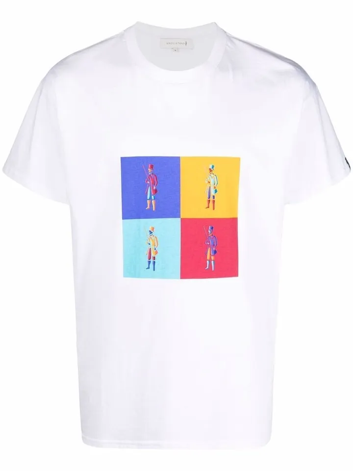 dandy-print T-shirt