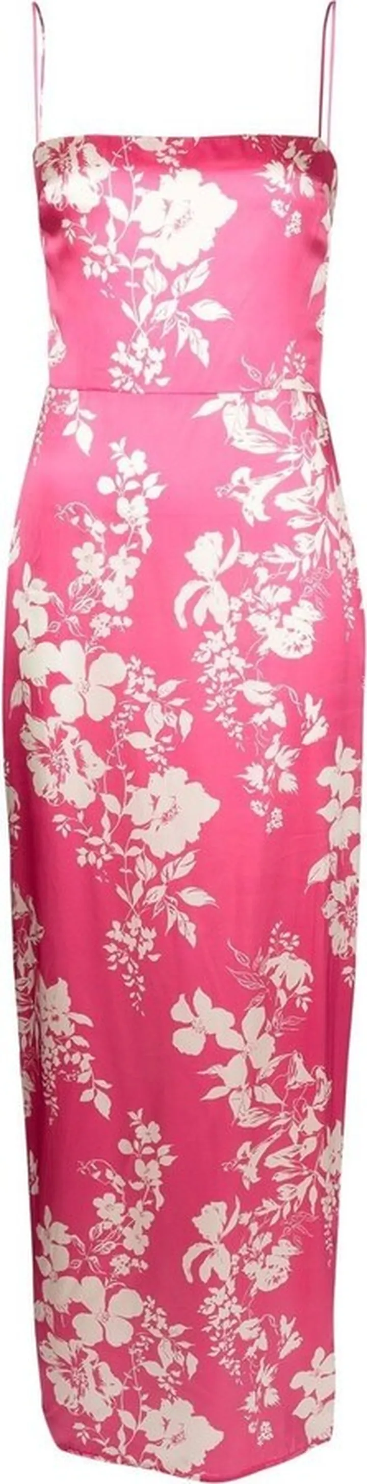 Frankie floral-print silk midi dress