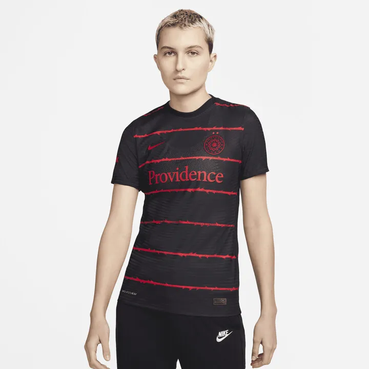 Portland Thorns FC 2022 Match Home Nike Women's Dri-FIT ADV Soccer Jersey in Black