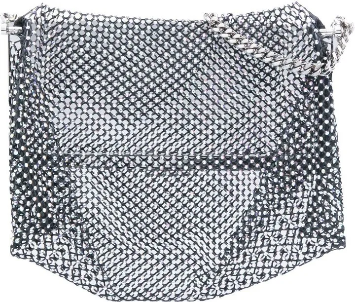 Fanny rhinestone-embellished shoulder bag