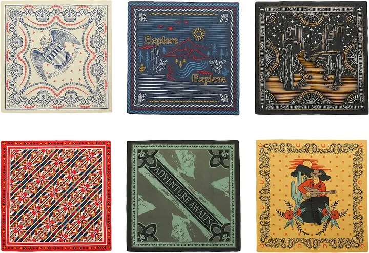 Americana 6-Pack Bandana Set