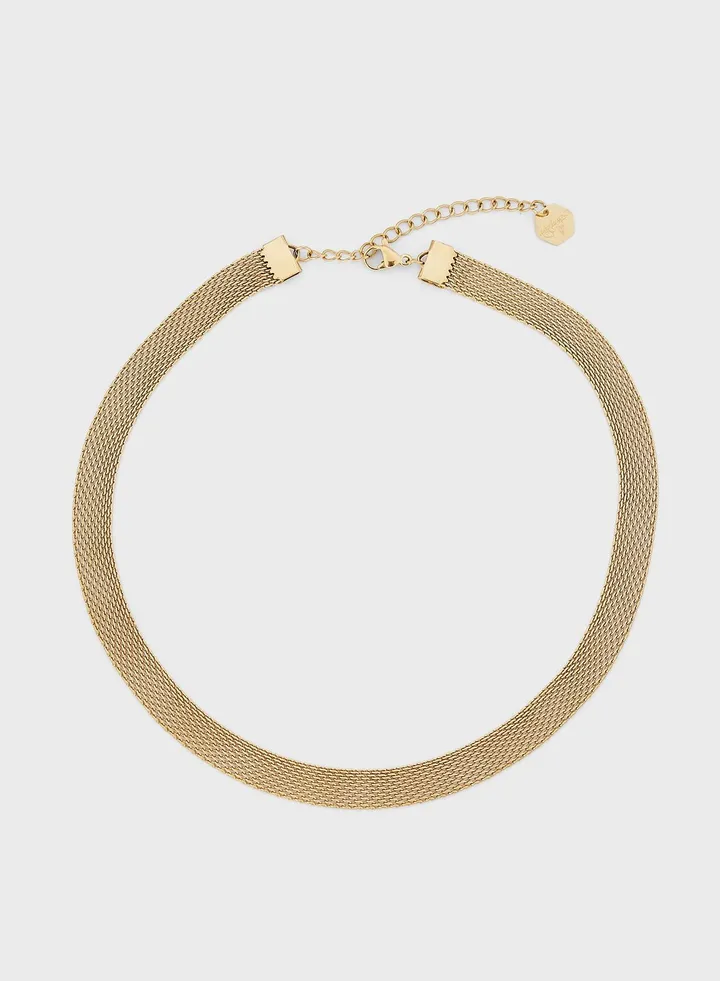 Selene Mesh Design Necklace