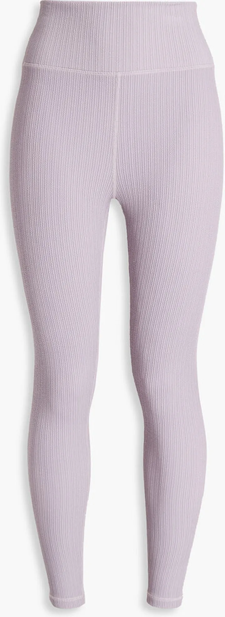 Jacquard Dance ribbed-knit leggings
