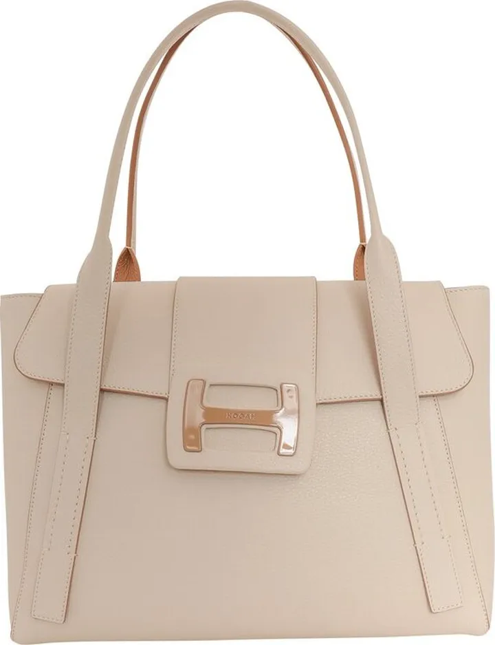 Hogan Logo Plaque Tote Bag