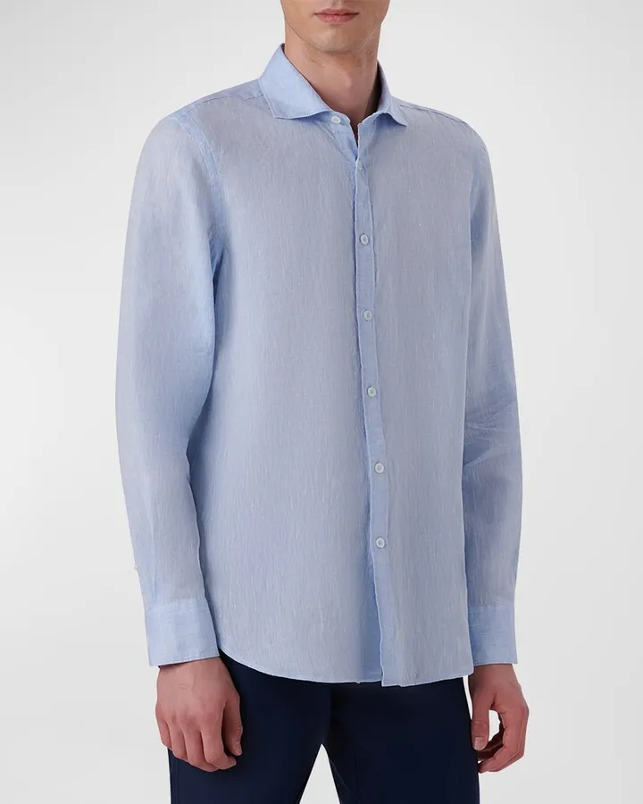 Men's Linen Sport Shirt