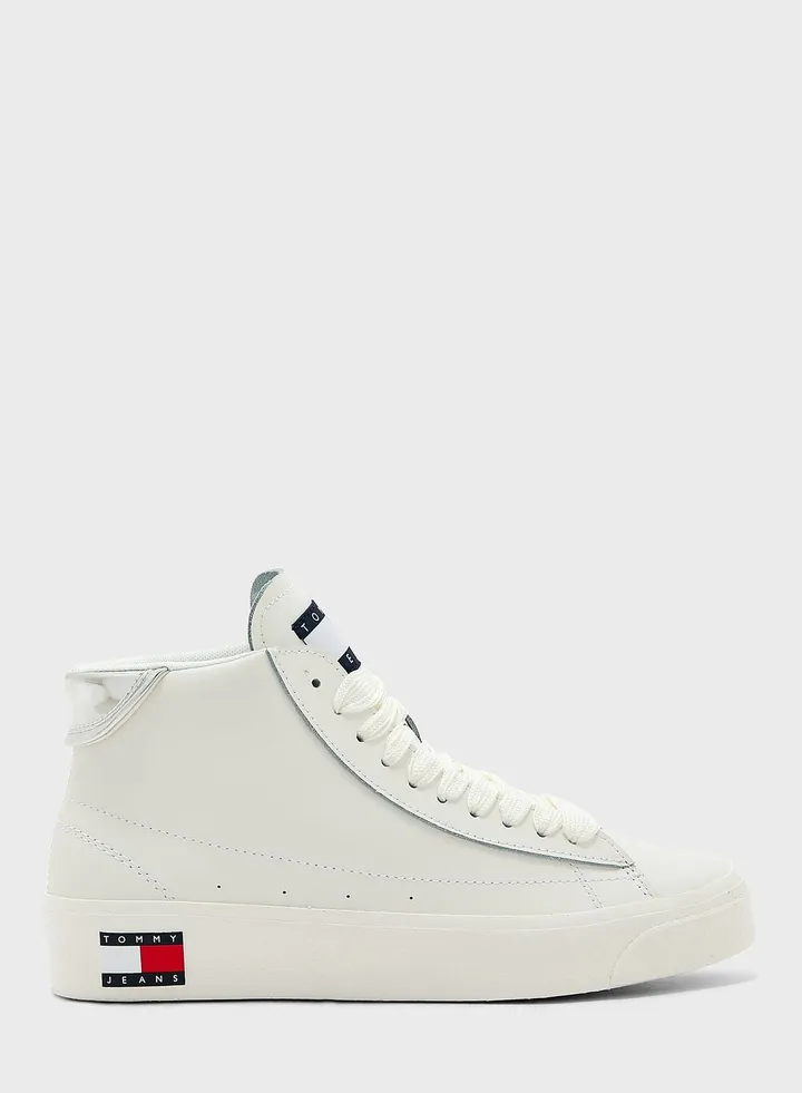 Vulcanized Lace Up Sneakers