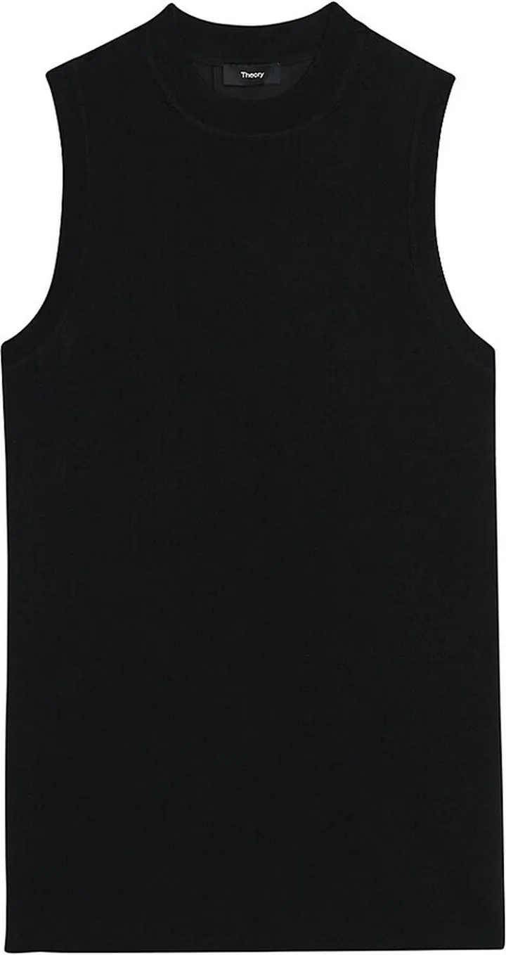 Merino Wool Sleeveless Tunic Top