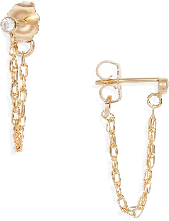 Kaylee Chain Stud Earrings