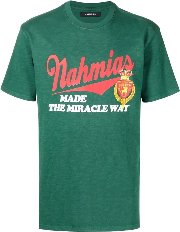 logo-print cotton T-shirt