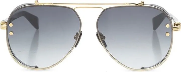 Balmain Eyewear Aviator Frame Sunglasses