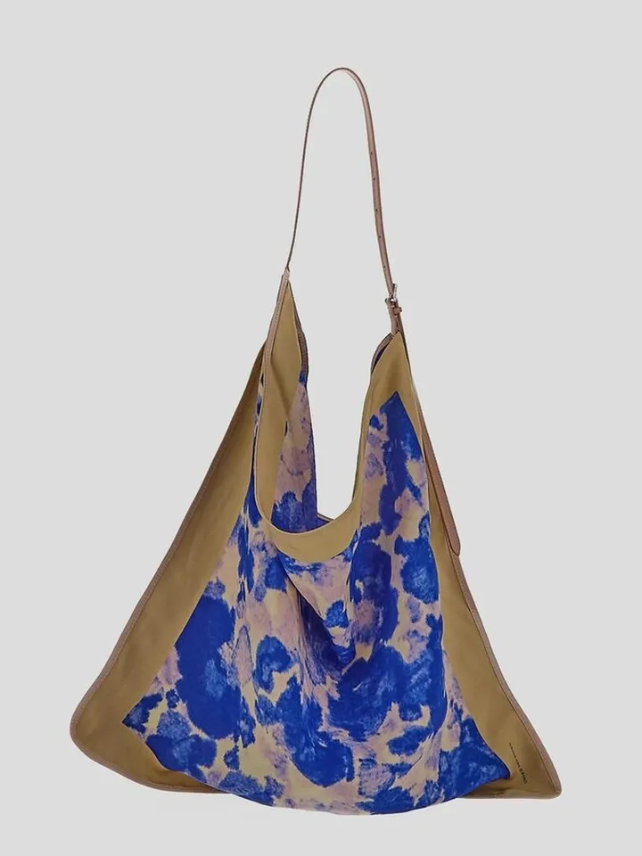 Dries Van Noten Scarf Large Shoulder Bag