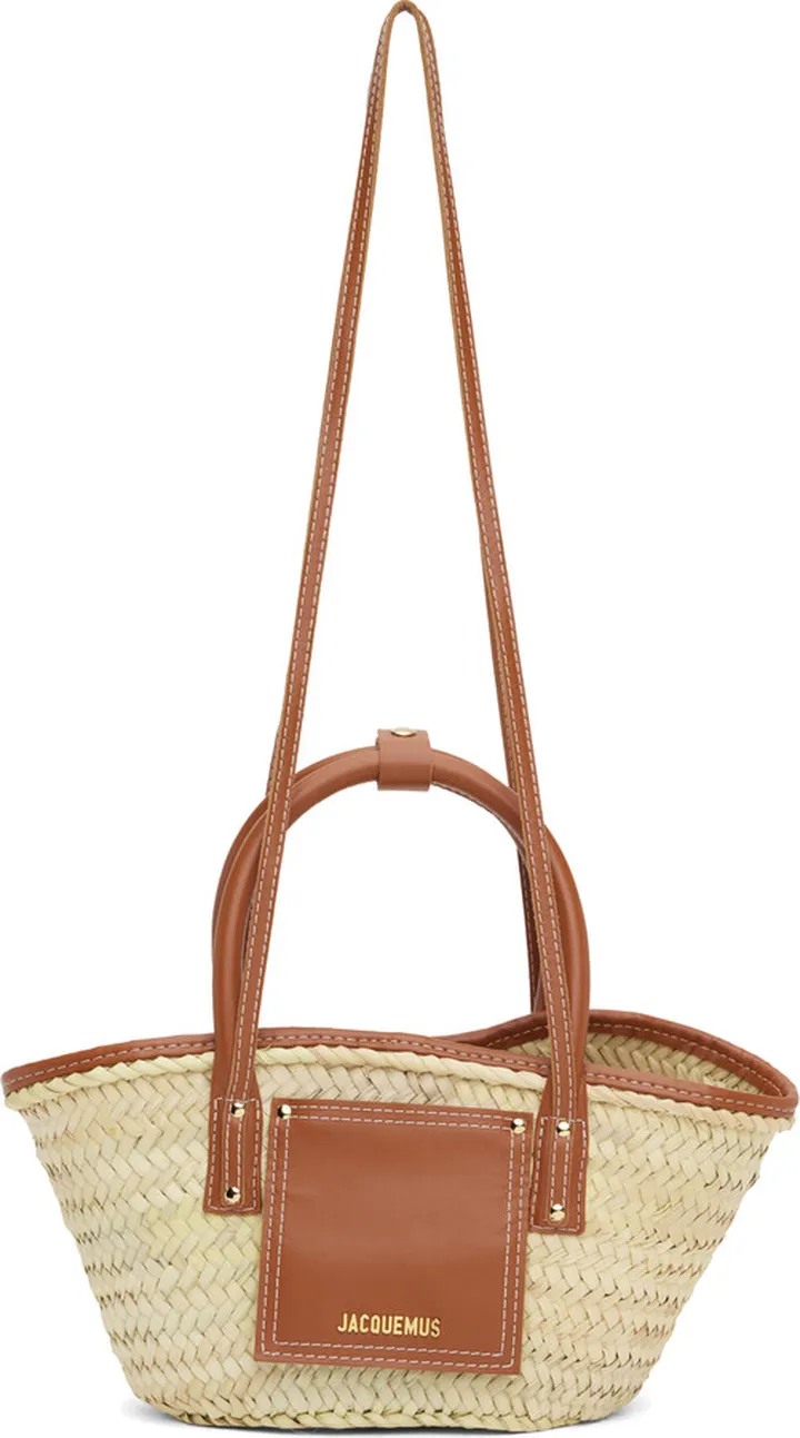 Jacquemus Beige Le Papier 'Le Petit Panier Soli' Tote