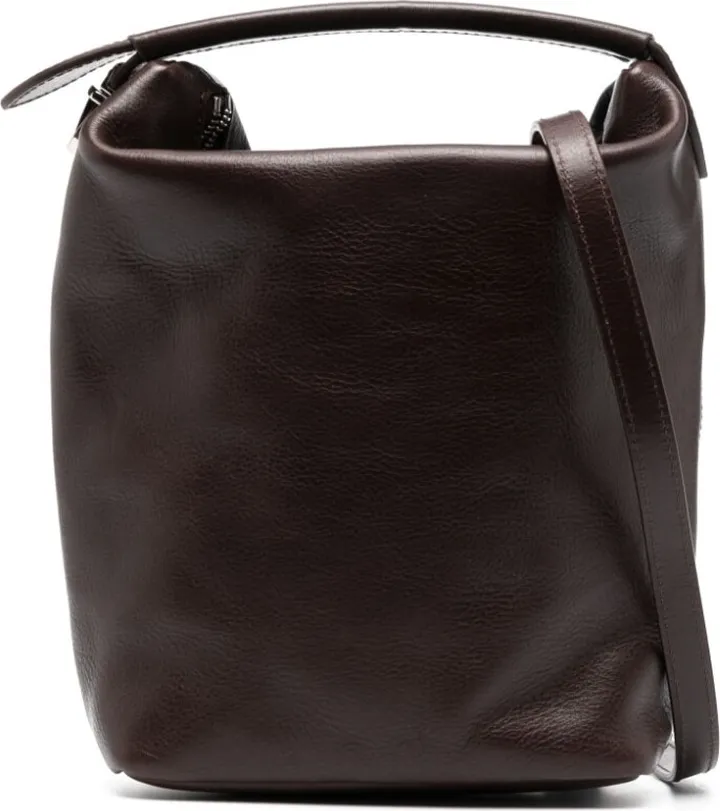 Medium Pebbled-Leather Shoulder Bag