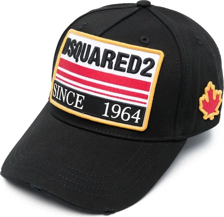 Logo-Patch Cotton Baseball Cap
