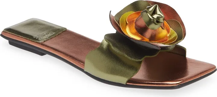 Bouquet Slide Sandal