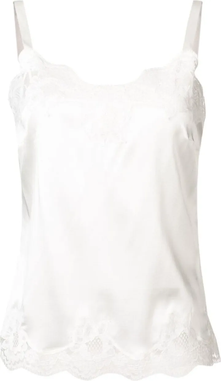 Lace Trim Slip Top