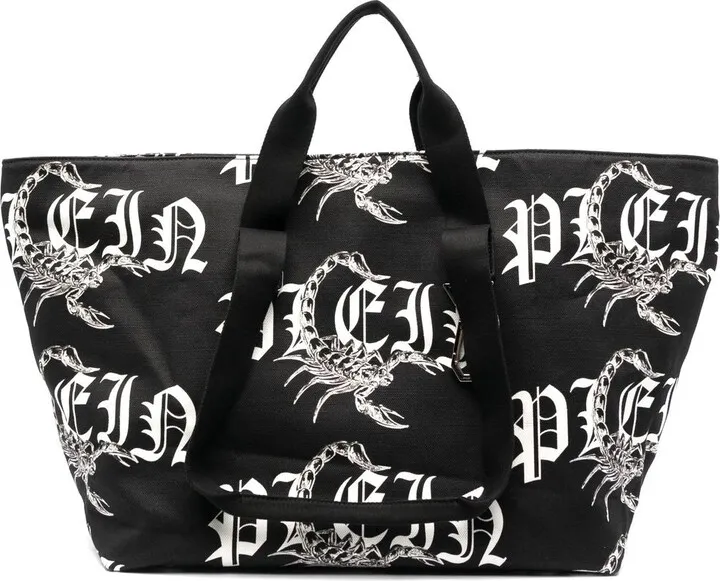 Logo-Print Tote Bag
