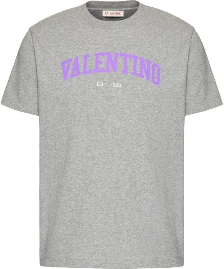 logo-print cotton T-shirt
