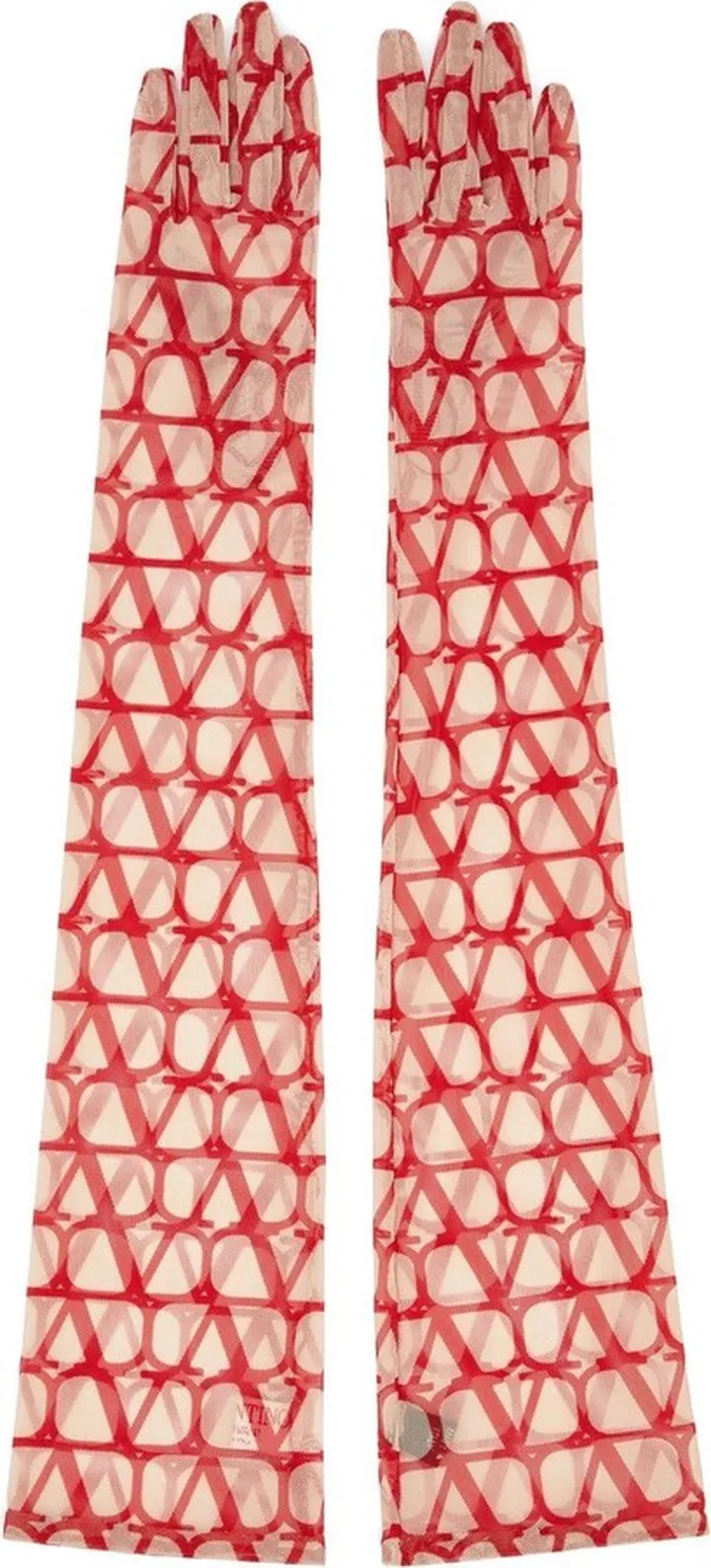 Logo-Print Gloves