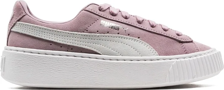 Suede Platform Sneakers