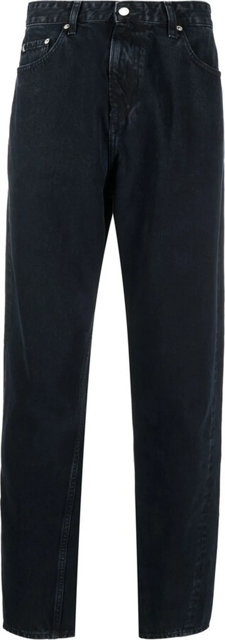 Mid-Rise Tapered Jeans