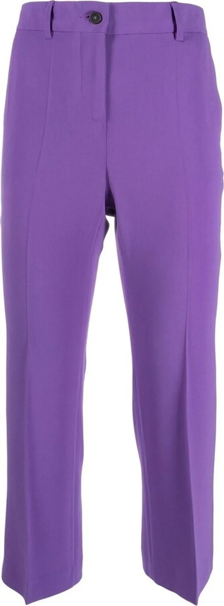 Cropped Tailored Trousers
